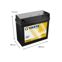 Varta 518909022 batteria per moto 18Ah (10h) 12V 220A | bateriasencasa.com