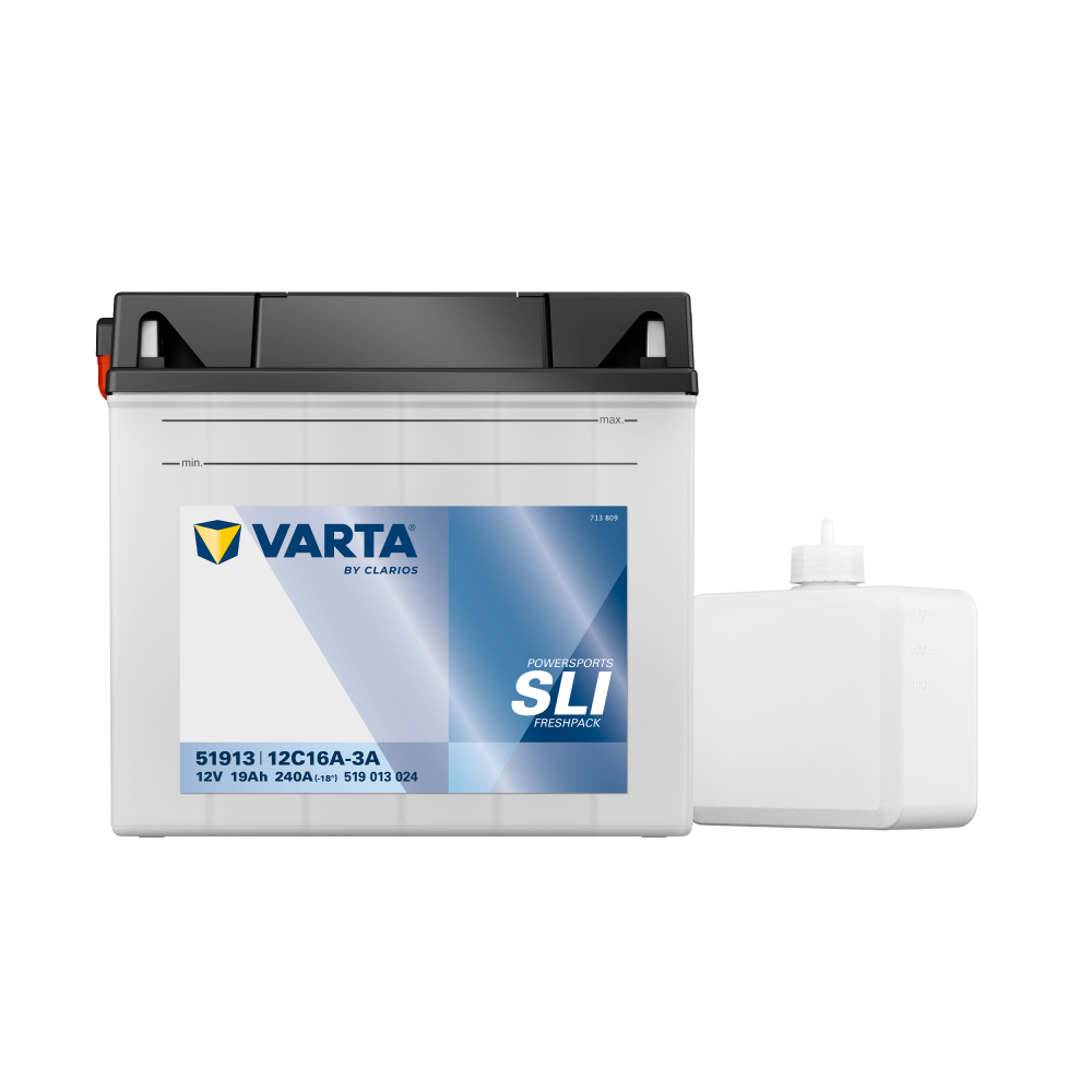 Varta 519013024 batteria per moto 19Ah (10h) 12V 240A | bateriasencasa.com
