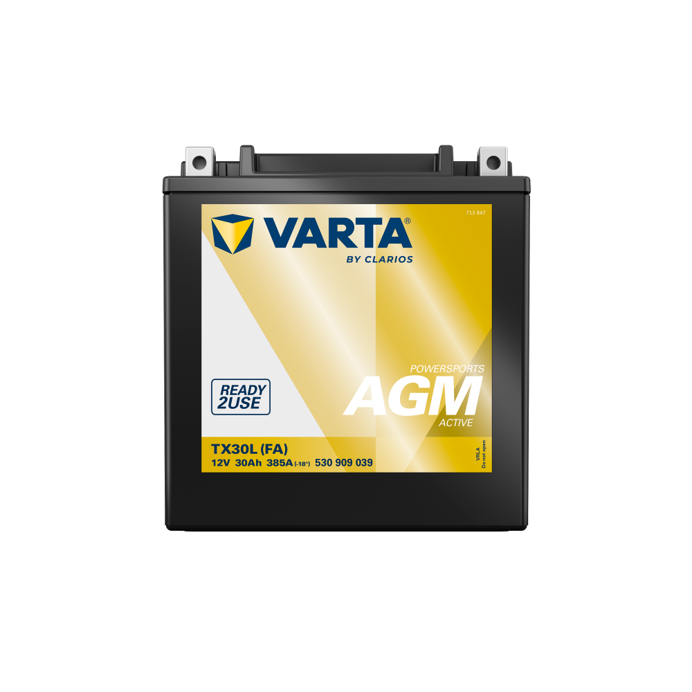 Varta 530909039 bateria de mota 30Ah (10h) 12V 385A | bateriasencasa.com