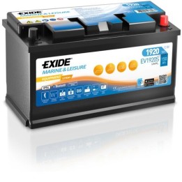 Exide EV1920S batteria nautica 150Ah 12V | bateriasencasa.com
