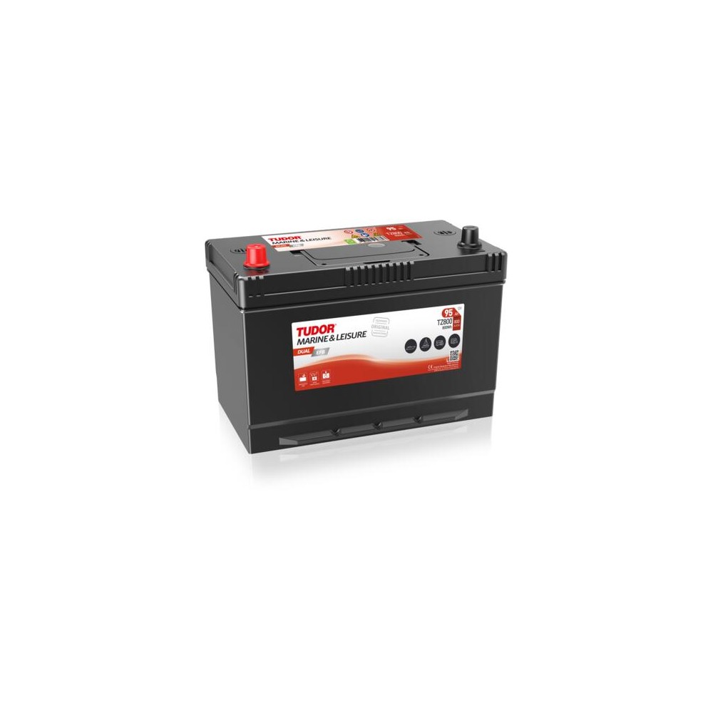 Tudor TZ800 batería de barco 95Ah 12V 800A | bateriasencasa.com