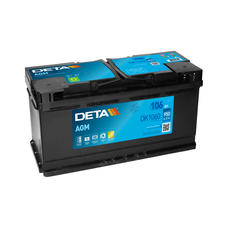 Batterie Deta DK1060 | bateriasencasa.com