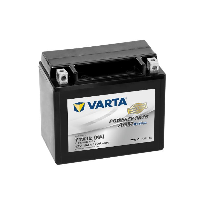 Batteria Varta YTX12-4 510909017 | bateriasencasa.com