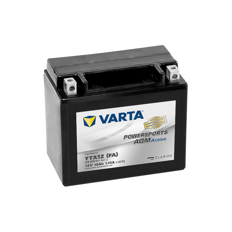 Varta YTX12-4 510909017 battery | bateriasencasa.com