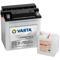 Varta 12N10-3A 12N10-3A-1 12N10-3A-2 YB10L-A2 511012009 battery | bateriasencasa.com