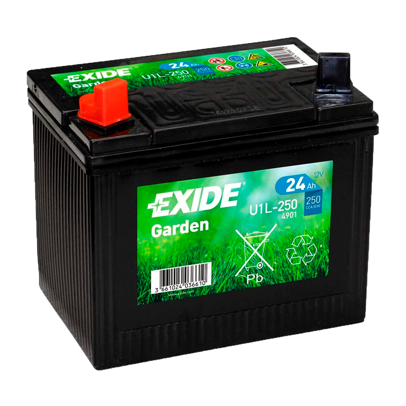 Batteria Exide 49901(U1L-250) | bateriasencasa.com