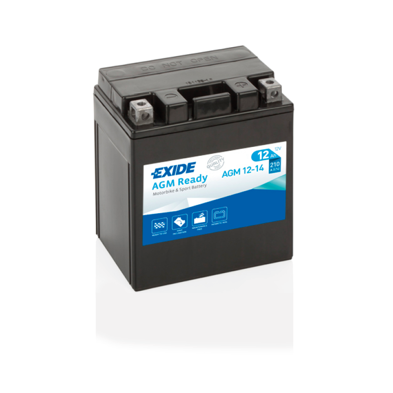 Exide AGM12-14 battery | bateriasencasa.com
