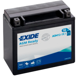 Batería Exide AGM12-19.1 | bateriasencasa.com