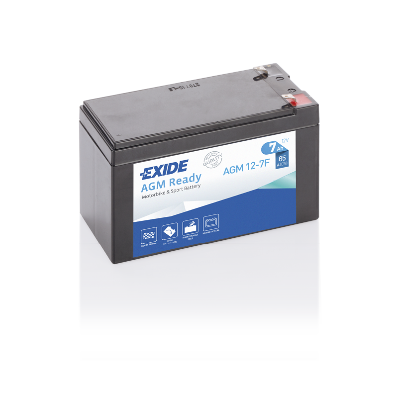 Exide AGM12-7F battery | bateriasencasa.com