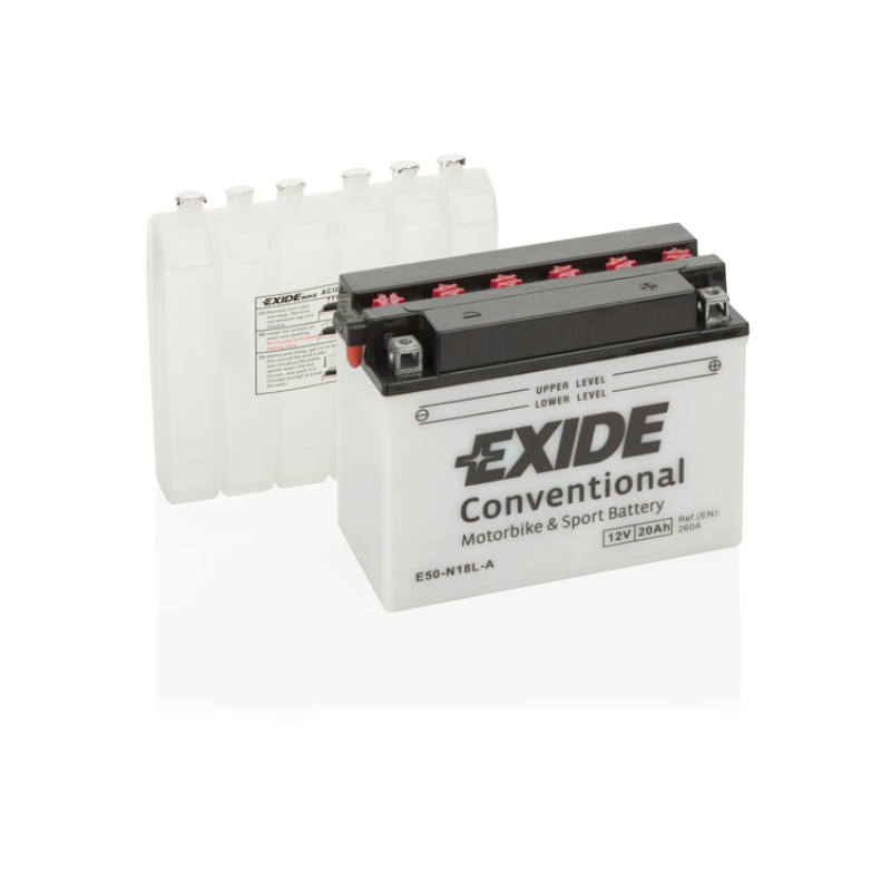 Exide E50-N18L-A battery | bateriasencasa.com