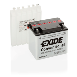 Exide E60-N24L-A battery | bateriasencasa.com