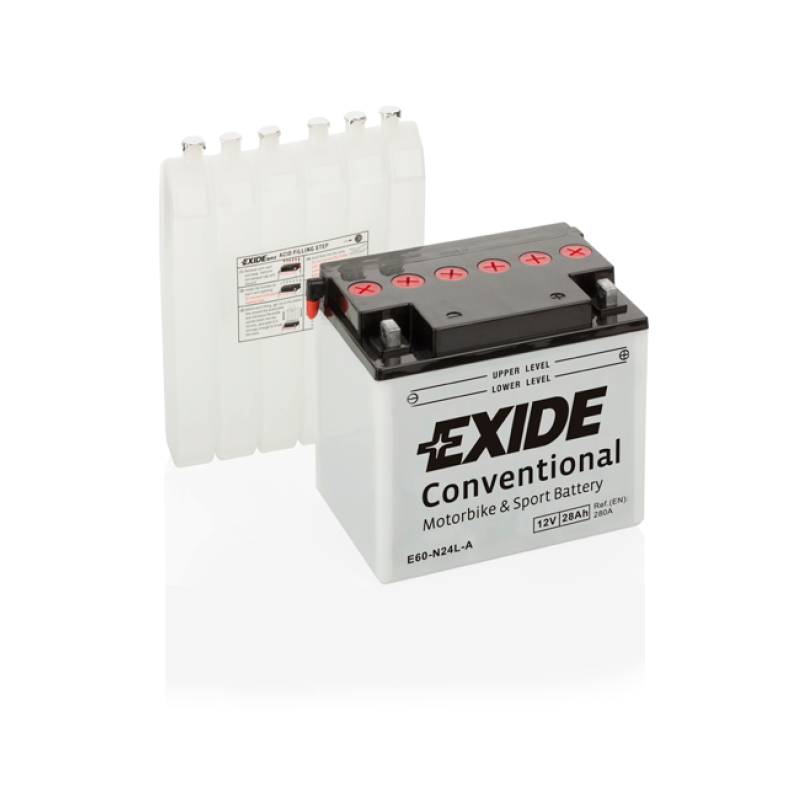 Exide E60-N24L-A battery | bateriasencasa.com