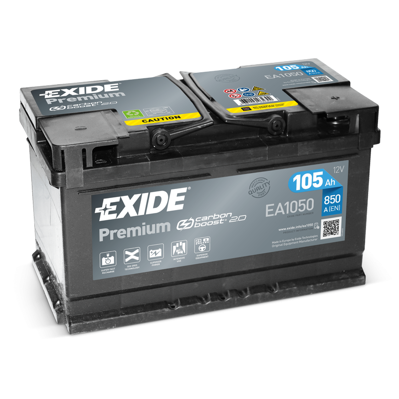 Bateria Exide EA1050 | bateriasencasa.com