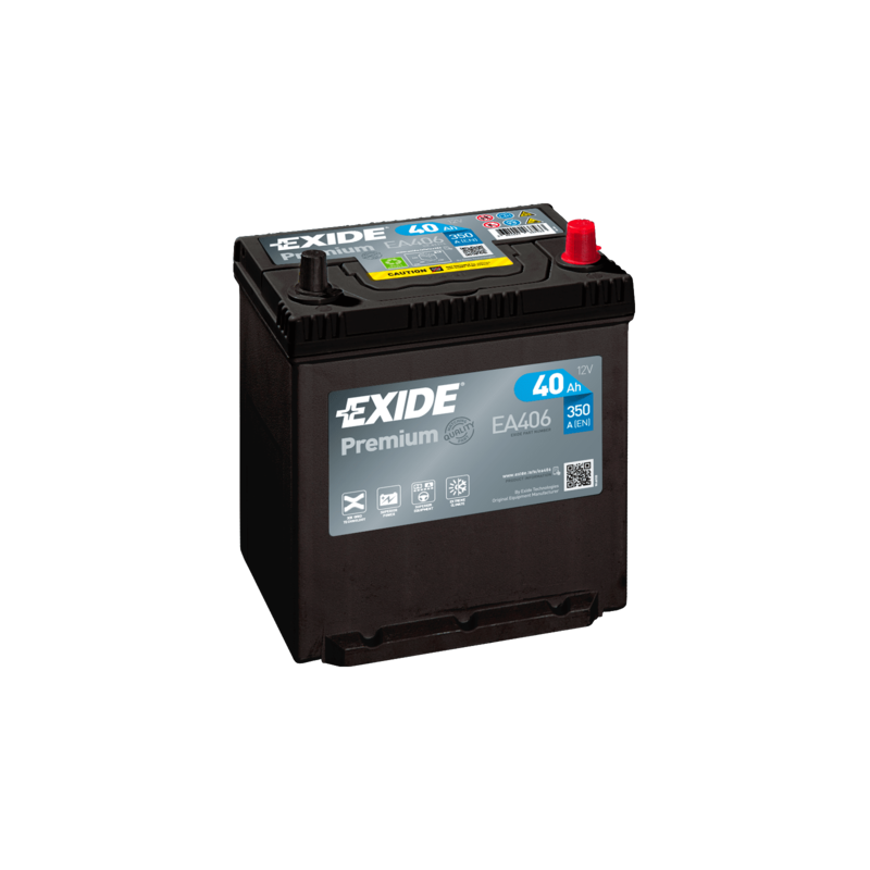 Bateria Exide EA406 | bateriasencasa.com