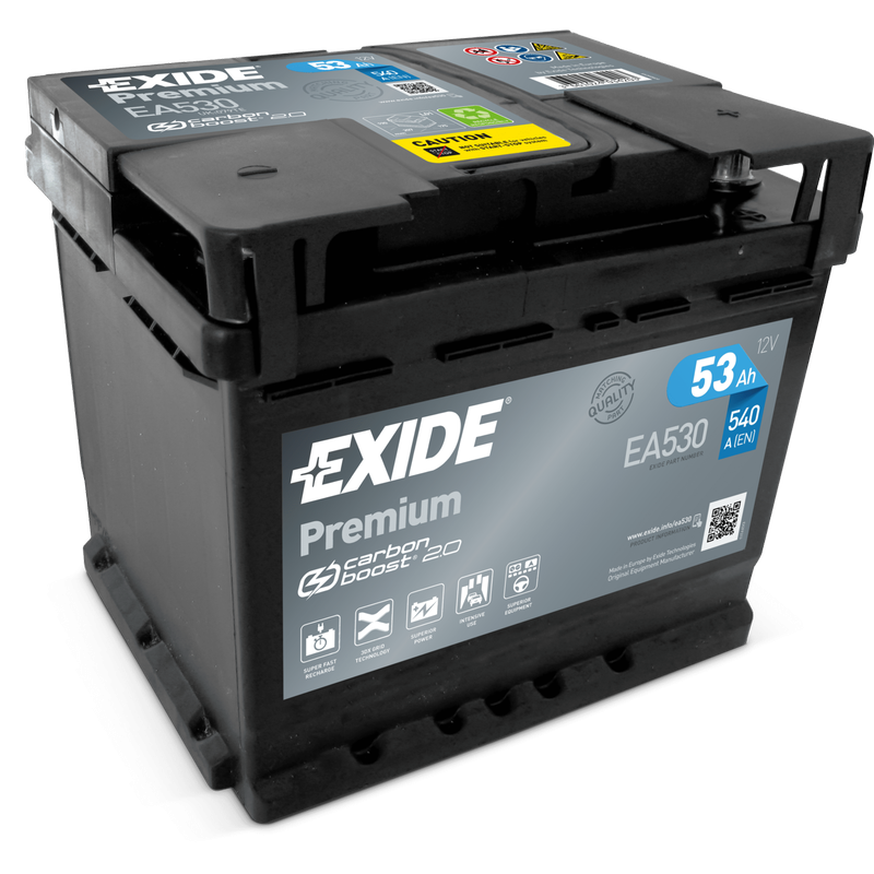 Exide EA530 battery | bateriasencasa.com