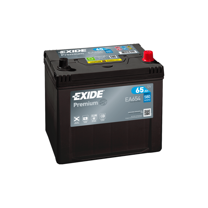 Batterie Exide EA654 | bateriasencasa.com