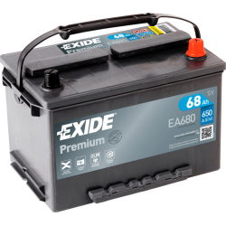 Bateria Exide EA680 | bateriasencasa.com
