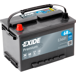Batería Exide EA681 | bateriasencasa.com