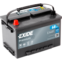 Batteria Exide EA681 | bateriasencasa.com