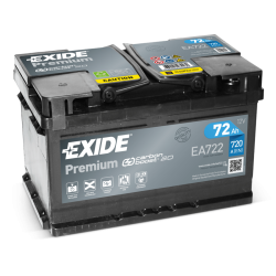 Batteria Exide EA722 | bateriasencasa.com