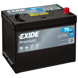 Exide EA754 battery | bateriasencasa.com