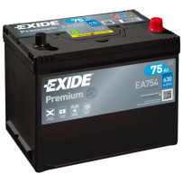 Batterie Exide EA754 | bateriasencasa.com