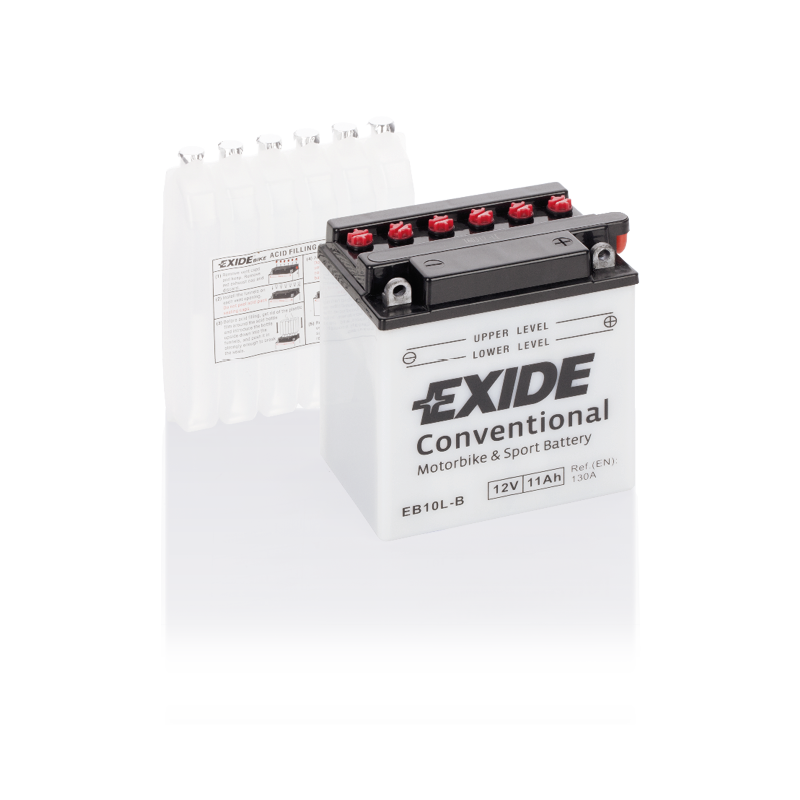 Exide EB10L-B battery | bateriasencasa.com