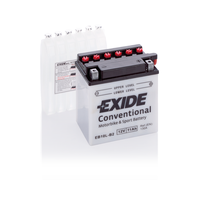 Exide EB10L-B2 battery | bateriasencasa.com