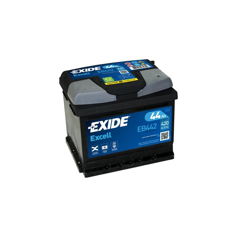 Batería Exide EB442 | bateriasencasa.com