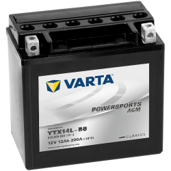 Batteria Varta YTX14L-BS 512905020 | bateriasencasa.com