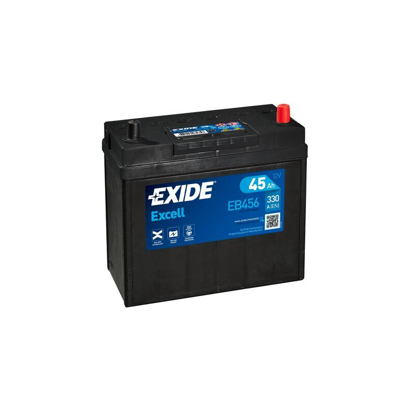 Batería Exide EB456 | bateriasencasa.com