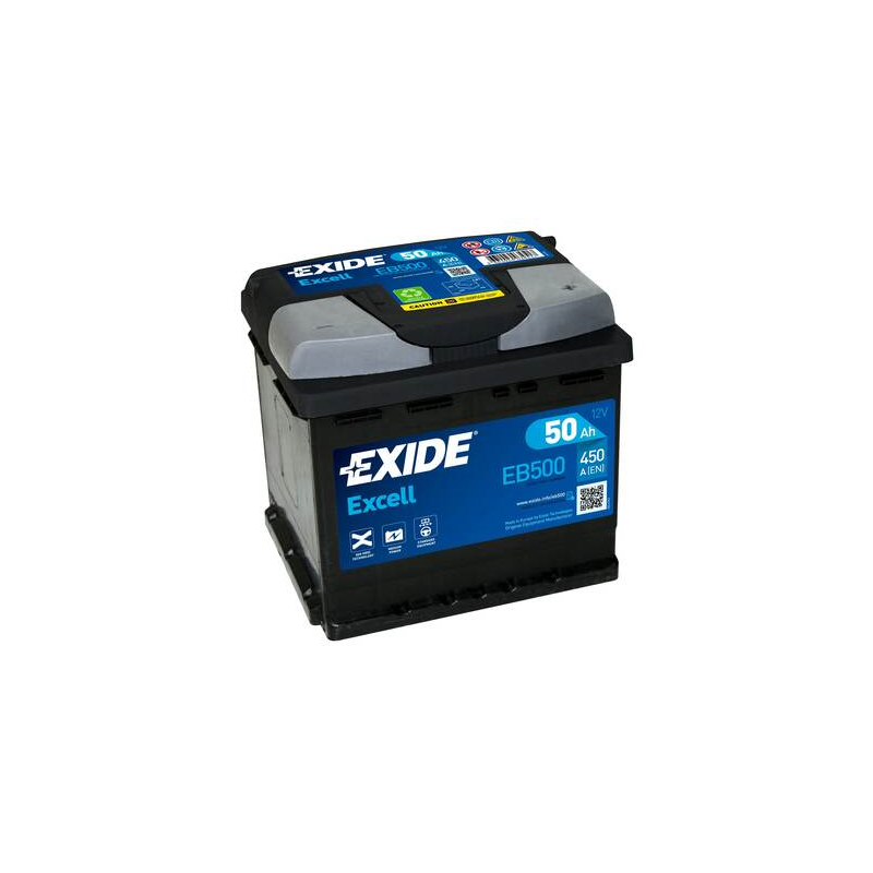 Exide EB500 battery | bateriasencasa.com