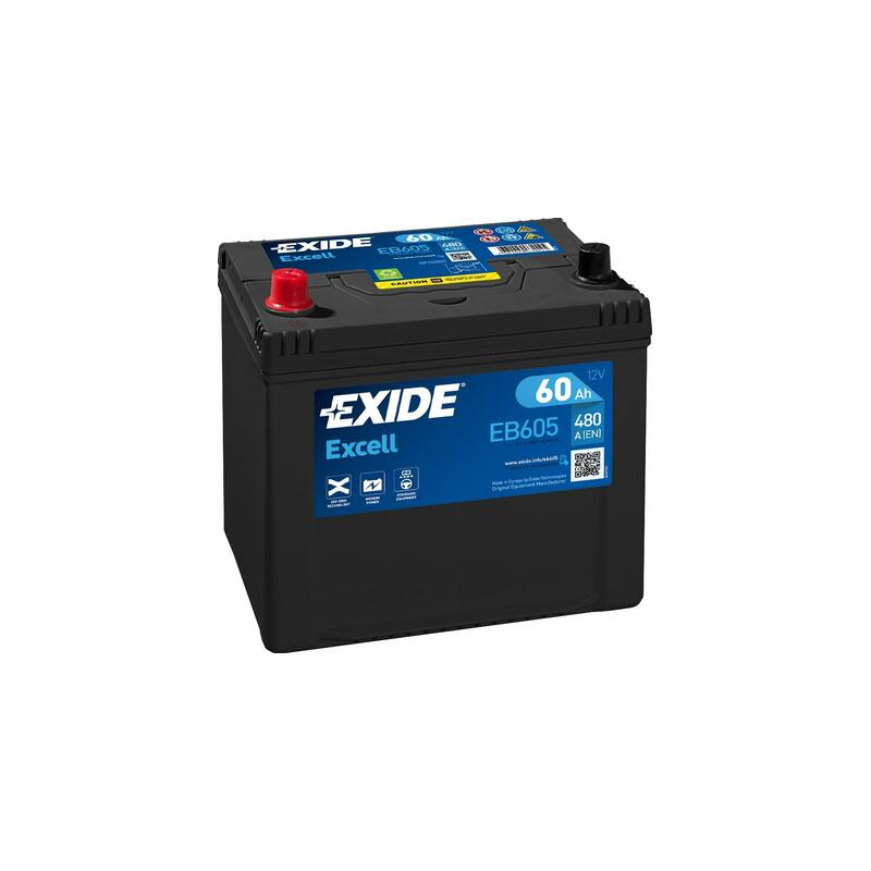 Bateria Exide EB605 | bateriasencasa.com