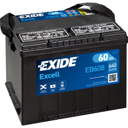 Batteria Exide EB608 | bateriasencasa.com