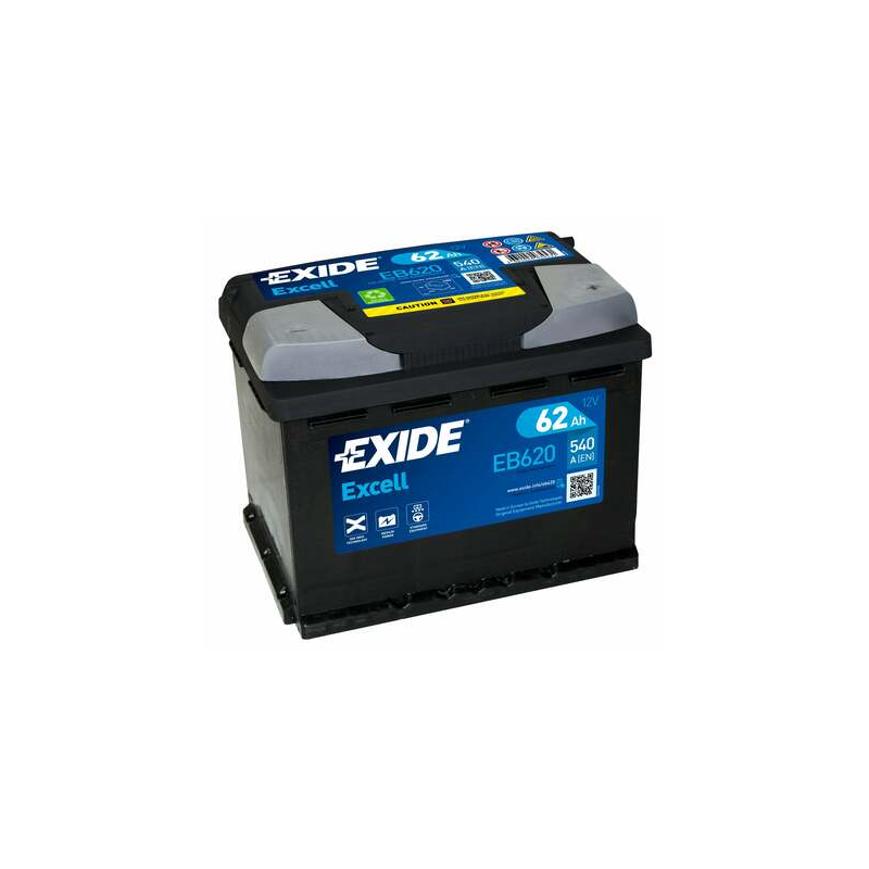 Batterie Exide EB620 | bateriasencasa.com