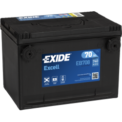 Batteria Exide EB708 | bateriasencasa.com