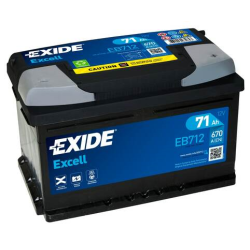 Batería Exide EB712 | bateriasencasa.com