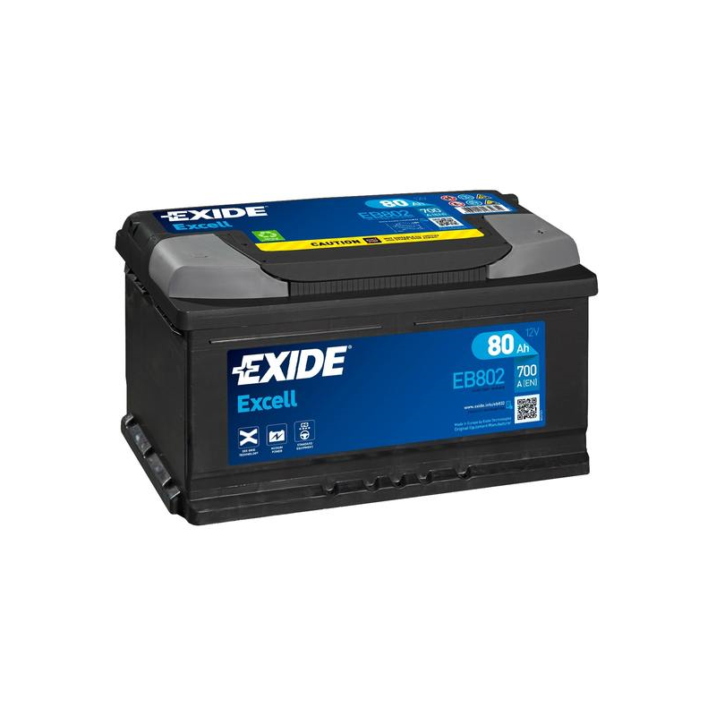 Batterie Exide EB802 | bateriasencasa.com