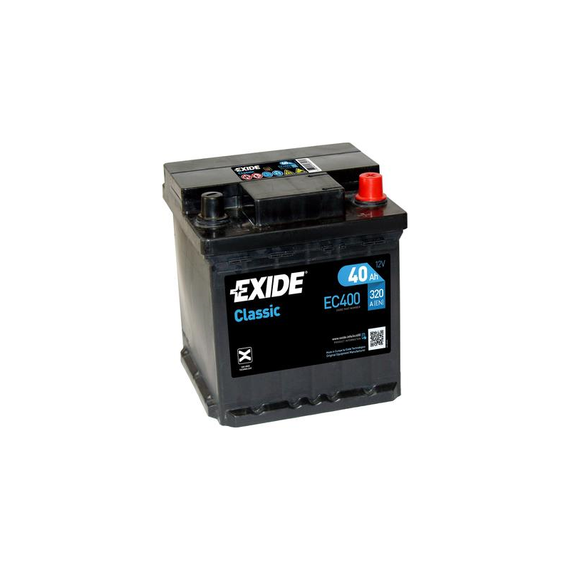 Exide EC400 battery | bateriasencasa.com