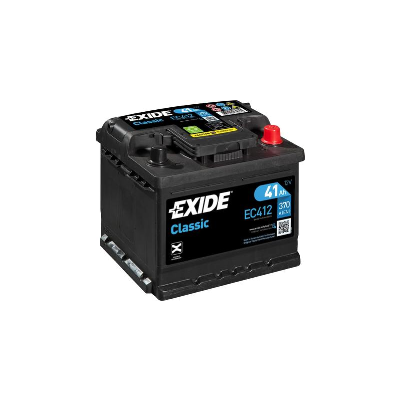 Exide EC412 battery | bateriasencasa.com