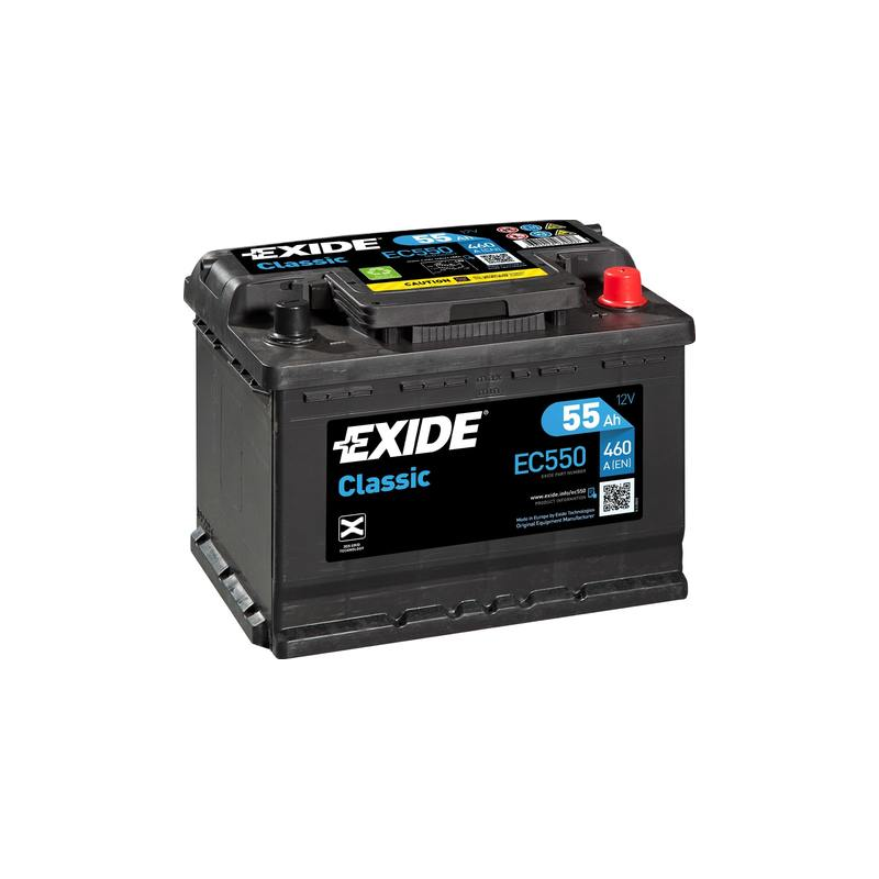 Exide EC550 battery | bateriasencasa.com