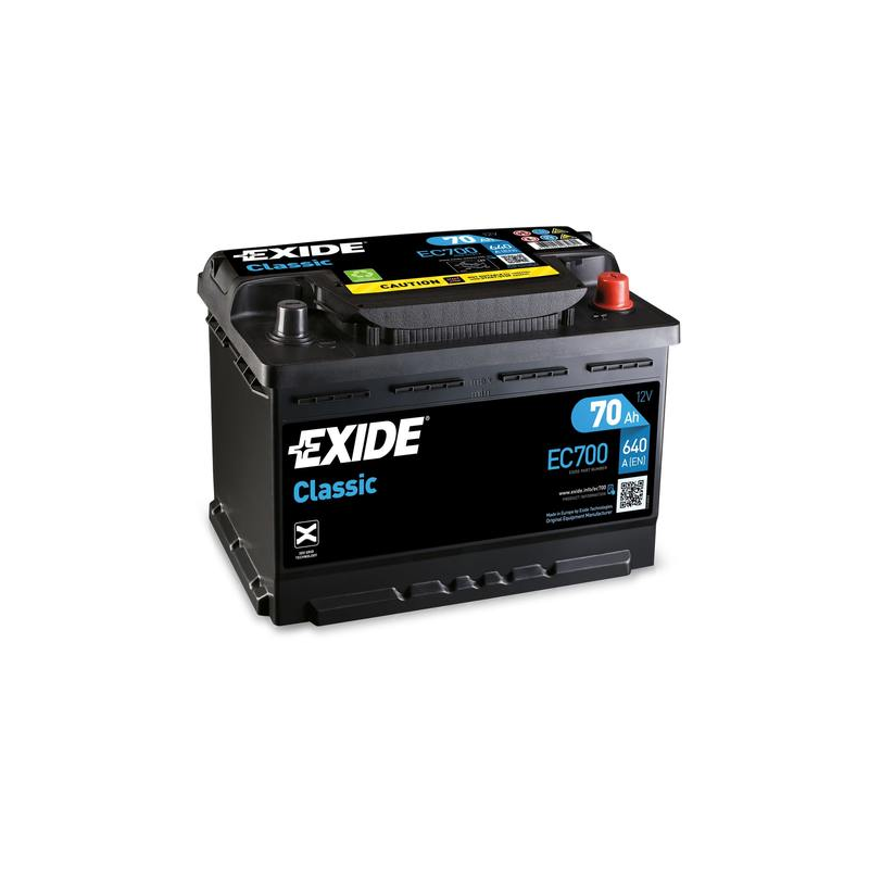 Batteria Exide EC700 | bateriasencasa.com