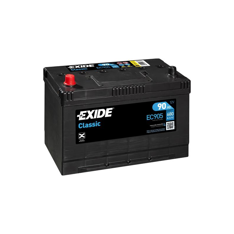 Batteria Exide EC905 | bateriasencasa.com