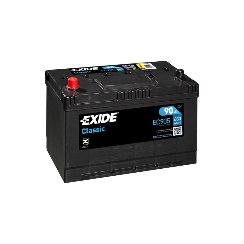 Exide EC905 battery | bateriasencasa.com