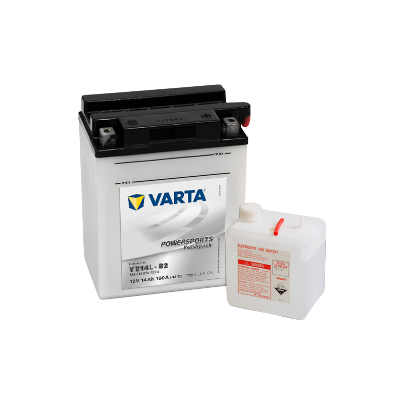 Batteria Varta YB14L-B2 514013014 | bateriasencasa.com