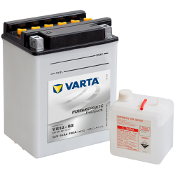 Batterie Varta YB14-B2 514014014 | bateriasencasa.com