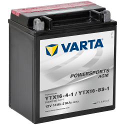 Batería Varta YTX16-4-1 YTX16-BS-1 514901022 | bateriasencasa.com