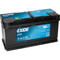 Batería Exide EK1050 | bateriasencasa.com