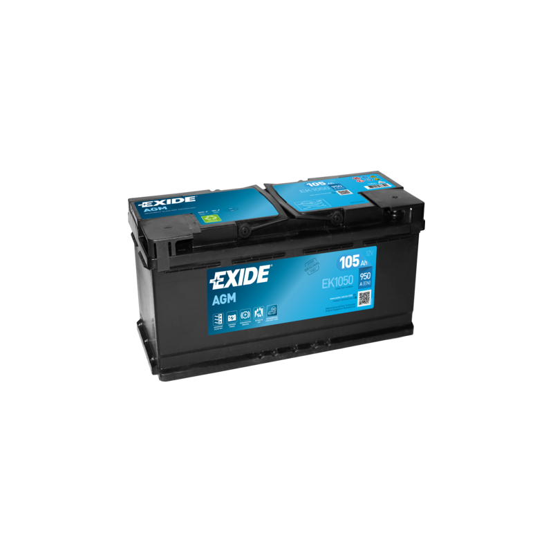 Batteria Exide EK1050 | bateriasencasa.com