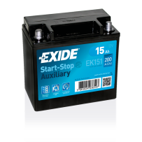 Exide EK151 battery | bateriasencasa.com